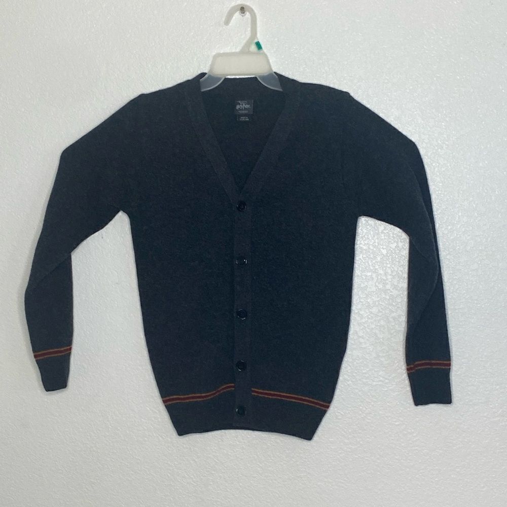 Harry Potter Wizarding World Universal Studios 100% Lambswool Cardigan Size XS